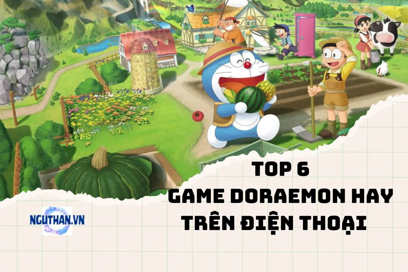 Chơi ngay game Doraemon hay trên điện thoại 2025