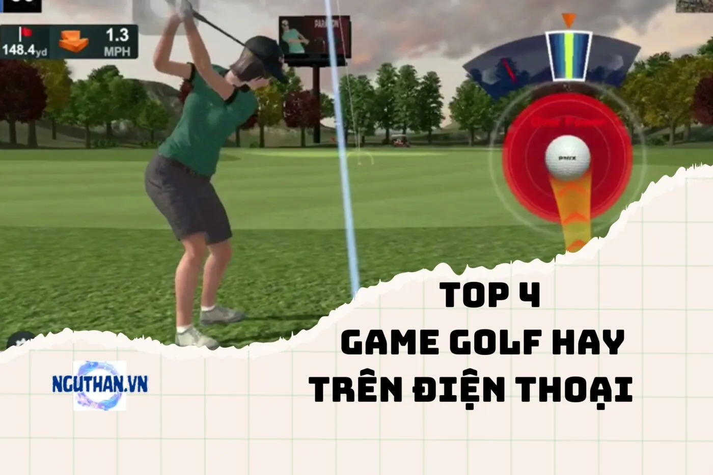 Top 4 game golf hay trên điện thoại siêu chân thực 2025