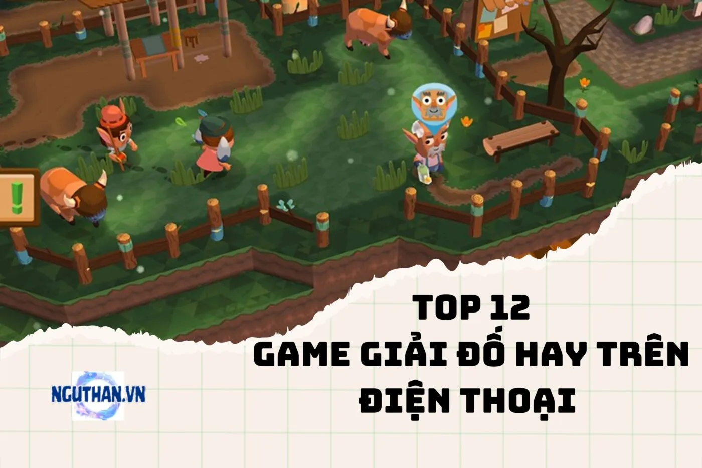 Top game giải đố hay trên điện thoại cực hack não 2025