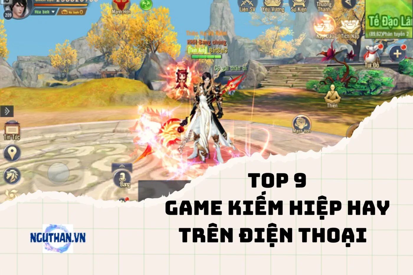 Top Game Kiếm Hiệp Hay Trên Điện Thoại Phải Thử Ngay 2025