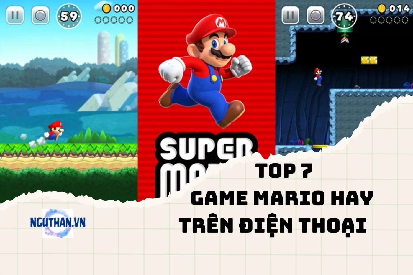 Top game Mario hay trên điện thoại 2025 chơi là nghiện